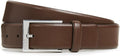 HUGO Men's Gellot Grainy Leather Dress Belt