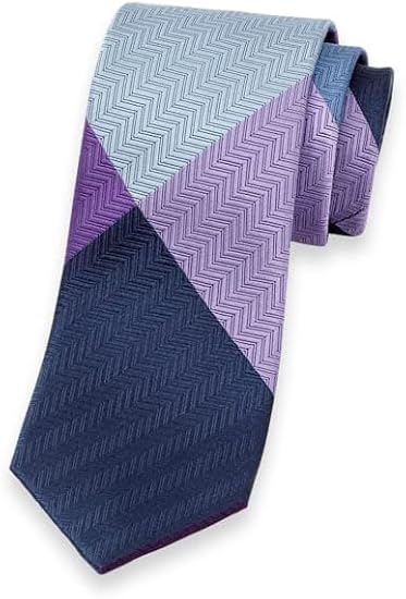 Fredrick Men's Patchwork Woven Silk Tie