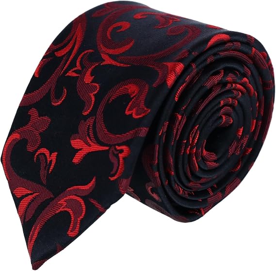 Trafalgar Men's Christian the Romantic Brocade Silk Necktie
