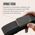 Groove Life Groove Belt OG - Men's Work Belt - Stretch Nylon, Magnetic Buckle, Adjustable, Comfortable, Tactical, EDC