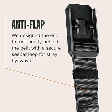 Groove Life Groove Belt OG - Men's Work Belt - Stretch Nylon, Magnetic Buckle, Adjustable, Comfortable, Tactical, EDC