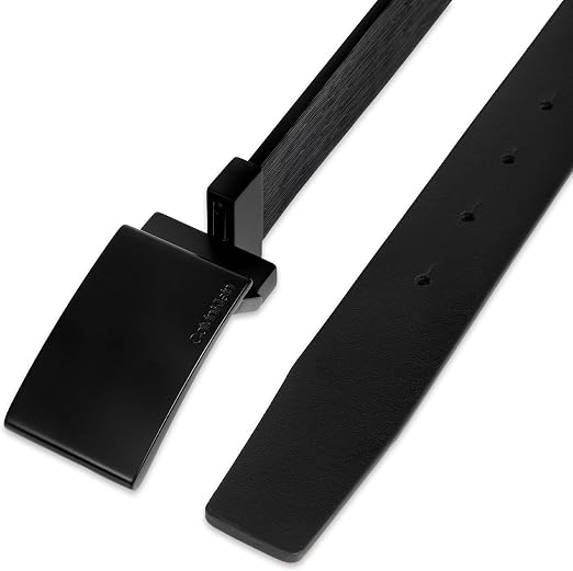Calvin Klein Men’s Reversible Leather Belt - 2‑in‑1 Versatile Modern Style